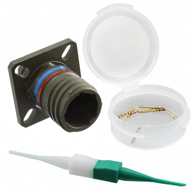 D38999/20WA35PN by TE Connectivity Deutsch Connectors - CONNECTOR RECPT MALE 6POS GOLD CRIMP
