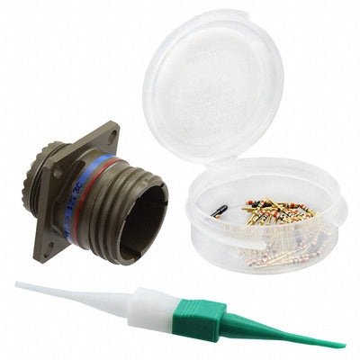 D38999/20WD35PN by TE Connectivity Deutsch Connectors - CONNECTOR RECPT MALE 37POS GOLD CRIMP
