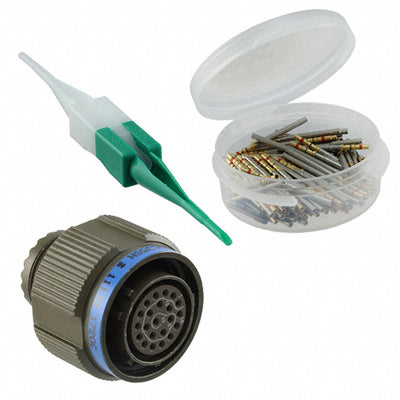 D38999/26WC35SN by TE Connectivity Deutsch Connectors - CONNECTOR PLUG FMALE 22POS GOLD CRIMP