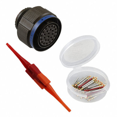 D38999/26WE26SN by TE Connectivity Deutsch Connectors - CONNECTOR PLUG FMALE 26POS GOLD CRIMP