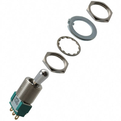 MTG106D by TE Connectivity ALCOSWITCH Switches - SWITCH TOGGLE SPDT 6A 125V