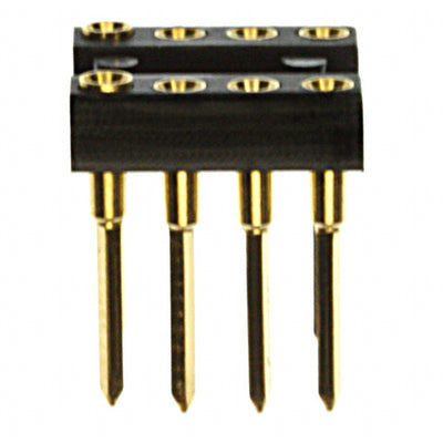 121-13-308-41-001000 by Mill-Max Manufacturing Corp. - CONNECTOR IC DIP SOCKET 8POS GOLD