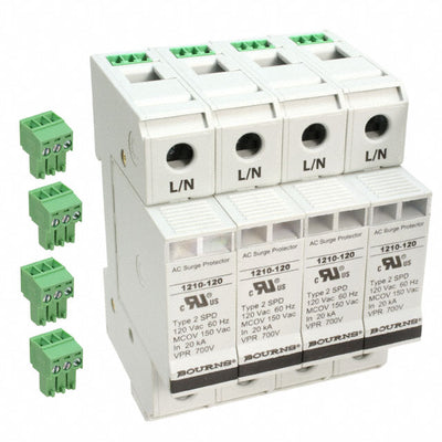 1210-4S-120 by Bourns Inc. - SPD AC 4W+G 120VAC