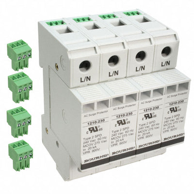 1210-4S-230 by Bourns Inc. - SPD AC 4W+G 230VAC