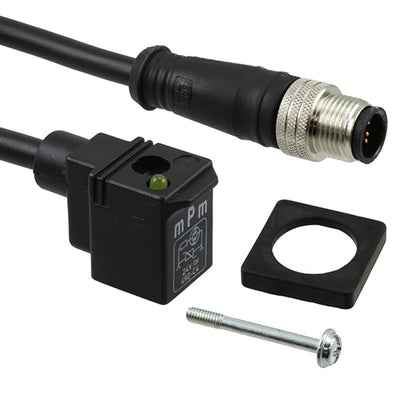 1210360392 by Molex - DIN 8MM DC BLK PUR 2M MIC