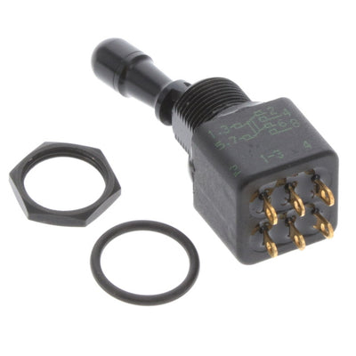 121462VX778 by APEM Inc. - SWITCH TOGGLE DPDT 4A 125V