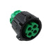 APD-3BS-K2 by ITT Cannon, LLC - CONNECTOR PLUG HSG FMALE 4POS INLINE
