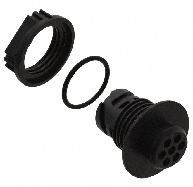 APD-1CP7EP by ITT Cannon, LLC - CONNECTOR RECPT HSNG MALE 7POS PNL MNT