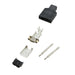 MDSM-15SC-Z11-VS1 by ITT Cannon, LLC - CONNECTOR MICRO-D HSG RCP 15P 5PC KIT