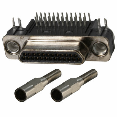 MDSM-25PE-Z10-VR17 by ITT Cannon, LLC - CONNECTOR MICRO-D PLUG 25POS R/A SLDR