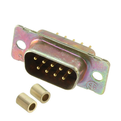 1218124-1 by TE Connectivity Aerospace, Defense and Marine - CONNECTOR D-SUB PLUG 9POS VERT SLDR
