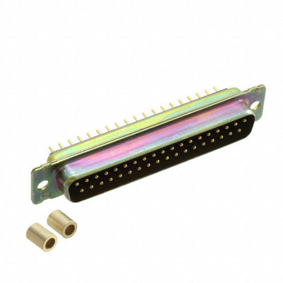 1218124-4 by TE Connectivity Aerospace, Defense and Marine - CONNECTOR D-SUB PLUG 37POS VERT SLDR