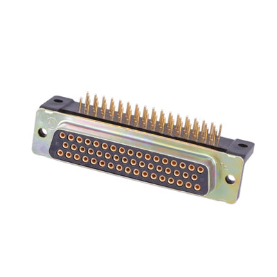 1218408-5 by TE Connectivity Aerospace, Defense and Marine - CONNECTOR D-SUB RCPT 50POS R/A SLDR