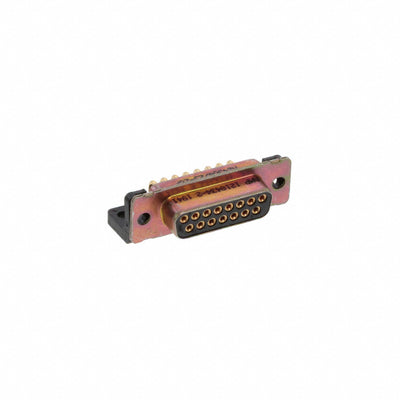 1218434-2 by TE Connectivity Aerospace, Defense and Marine - CONNECTOR D-SUB RCPT 15POS R/A SLDR