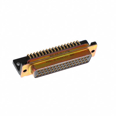 1218434-5 by TE Connectivity Aerospace, Defense and Marine - CONNECTOR D-SUB RCPT 50POS R/A SLDR