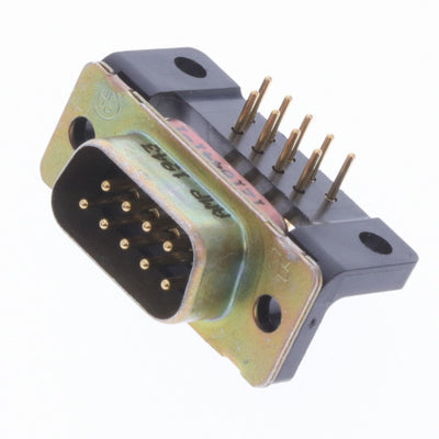 1218441-1 by TE Connectivity Aerospace, Defense and Marine - CONNECTOR D-SUB PLUG 9POS R/A SLDR