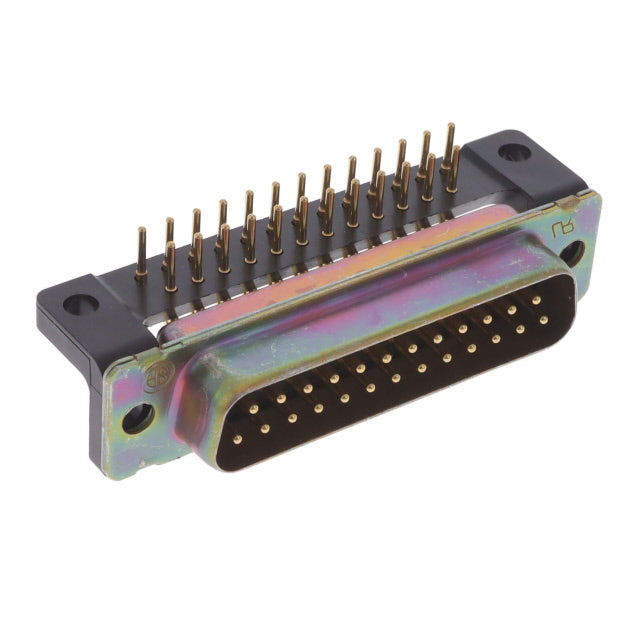 1218441-3 by TE Connectivity Aerospace, Defense and Marine - CONNECTOR D-SUB PLUG 25POS R/A SLDR