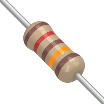 CCF55121RFKE36 by Vishay Beyschlag/Draloric/BC Components - RESISTOR 121 OHM 1% 1/2W AXIAL