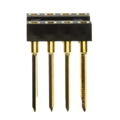 122-13-308-41-001000 by Mill-Max Manufacturing Corp. - CONNECTOR IC DIP SOCKET 8POS GOLD