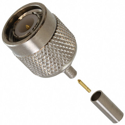 122118 by Amphenol RF - CONNECTOR TNC PLUG STR 50 OHM CRIMP