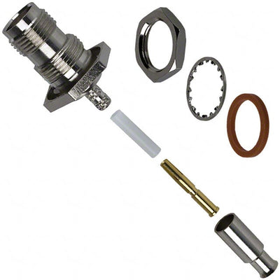 122358 by Amphenol RF - CONNECTOR TNC JACK STR 50 OHM CRIMP