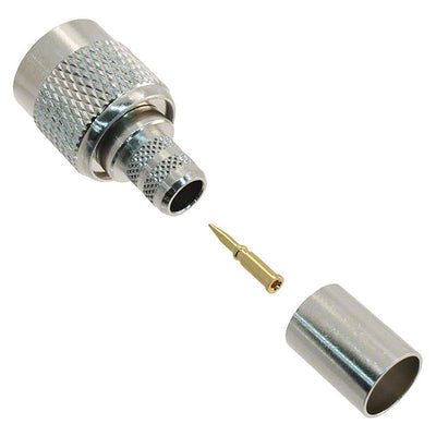 122390 by Amphenol RF - CONNECTOR TNC PLUG STR 75 OHM CRIMP