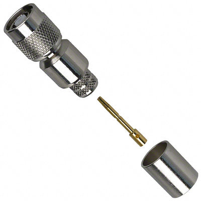 122393RP by Amphenol RF - CONNECTOR RP-TNC PLUG STR 50OHM CRIMP