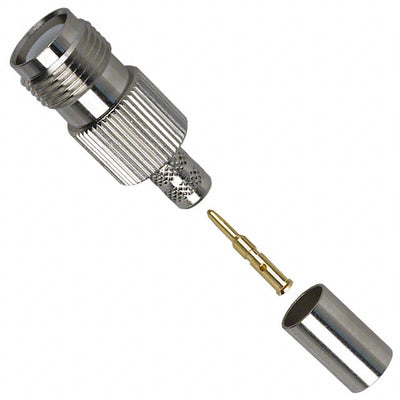 122409RP by Amphenol RF - CONNECTOR RPTNC JACK STR 50OHM SOLDER