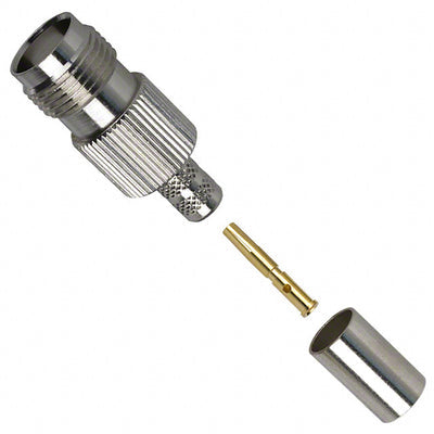 122409 by Amphenol RF - CONNECTOR TNC JACK STR 50 OHM CRIMP