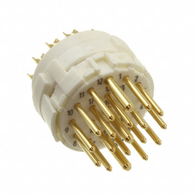 1224390000 by Weidmuller - CONNECTOR MALE INSERT 19P SOLDER CUP