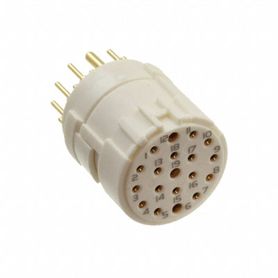 1224420000 by Weidmuller - CONNECTOR FMALE INSERT 19POS SOLDER