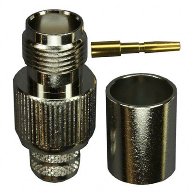 122482 by Amphenol RF - CONNECTOR TNC JACK STR 50 OHM CRIMP