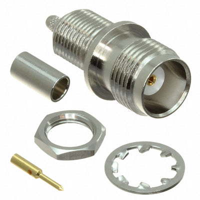 122501 by Amphenol RF - CONNECTOR TNC JACK STR 50OHM SOLDER