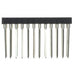 123-43-324-41-001000 by Mill-Max Manufacturing Corp. - CONNECTOR IC DIP SOCKET 24POS GOLD