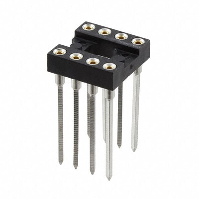 123-47-308-41-001000 by Mill-Max Manufacturing Corp. - CONNECTOR IC DIP SOCKET 8POS GOLD