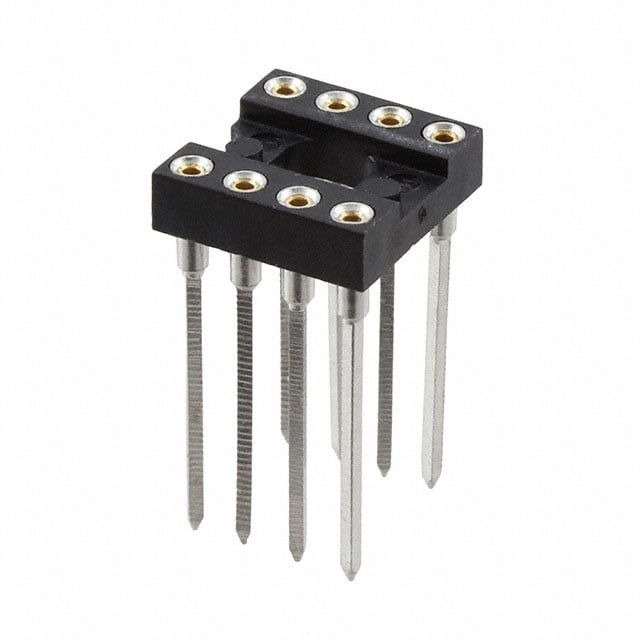 123-47-308-41-001000 by Mill-Max Manufacturing Corp. - CONNECTOR IC DIP SOCKET 8POS GOLD
