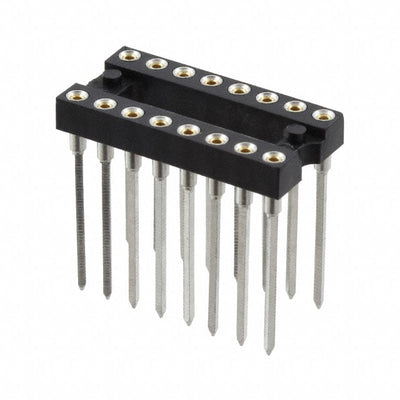 123-47-316-41-001000 by Mill-Max Manufacturing Corp. - CONNECTOR IC DIP SOCKET 16POS GOLD