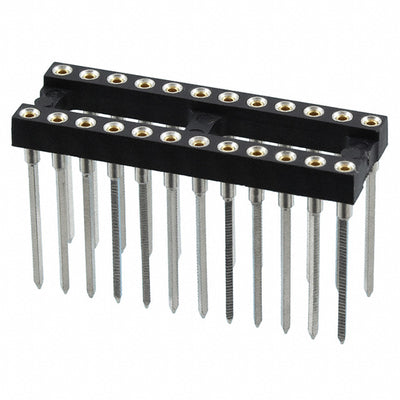 123-47-324-41-001000 by Mill-Max Manufacturing Corp. - CONNECTOR IC DIP SOCKET 24POS GOLD