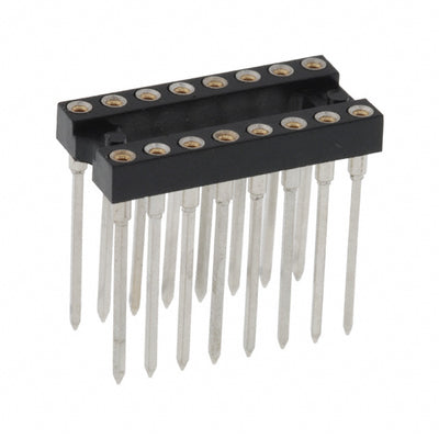 123-93-316-41-001000 by Mill-Max Manufacturing Corp. - CONNECTOR IC DIP SOCKET 16POS GOLD