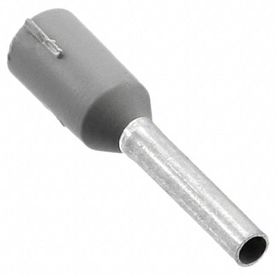 1241001-1 by TE Connectivity AMP Connectors - CONNECTOR FERRULE DIN 18AWG GRAY