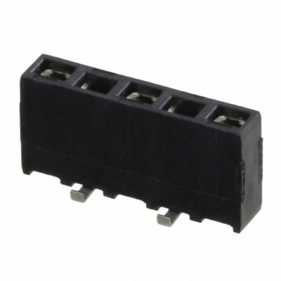 1241152-5 by TE Connectivity AMP Connectors - CONNECTOR RECPT 5POS 0.1 GOLD SMD