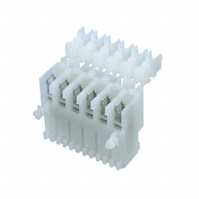 1241170-6 by TE Connectivity AMP Connectors - CONNECTOR RECPT 6POS IDC TIN