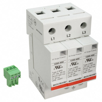 1250-3S-400 by Bourns Inc. - SPD AC 3W+G 277VAC
