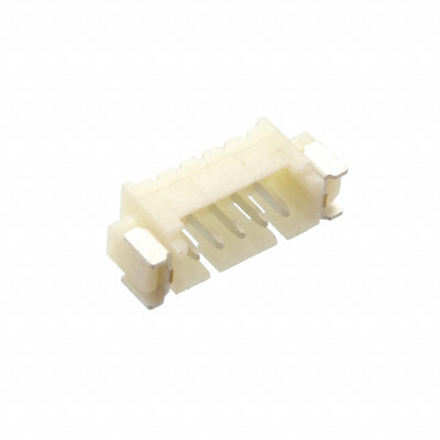125SH-A-05-TR-SMT by Adam Tech - CONNECTOR HEADER SMD R/A 5POS 1.25MM