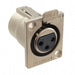 XLR331F77 by ITT Cannon, LLC - CONNECTOR RECPT FMALE XLR 3P SLDR CUP