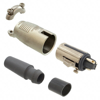 XLR411C by ITT Cannon, LLC - CONNECTOR PLUG FMALE XLR 4P SOLDER