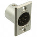 XLR632 by ITT Cannon, LLC - CONNECTOR RECPT MALE XLR 6P SOLDER CUP