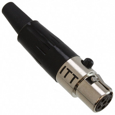 M-XL-5-11S by ITT Cannon, LLC - CONNECTOR PLUG FMALE MINI XLR 5P SLDR