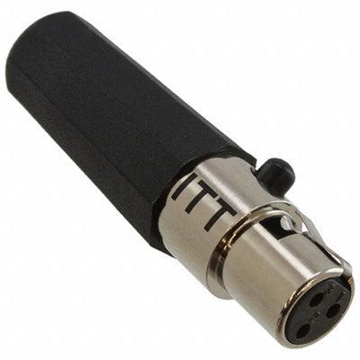 M-XL-3-11L by ITT Cannon, LLC - CONNECTOR PLUG FMALE MINI XLR 3P SLDR