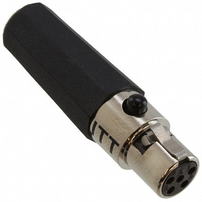 M-XL-5-11L by ITT Cannon, LLC - CONNECTOR PLUG FMALE MINI XLR 5P SLDR